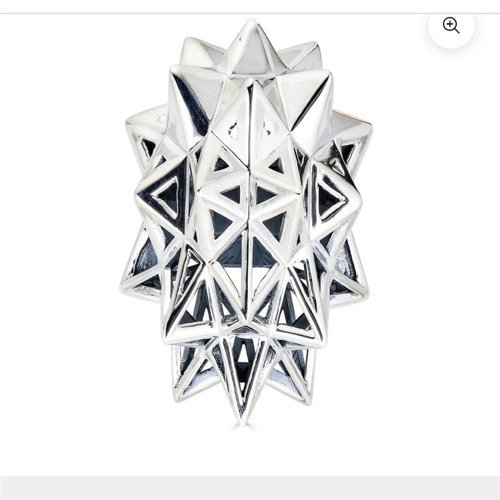 John Brevard Stellated Star Sterling Silver Ring